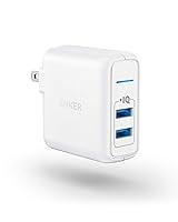 Algopix Similar Product 16 - USB Charger Anker Elite Dual Port 24W