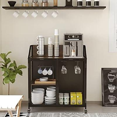 Coffee-bar  Coffee bar, Home decor, Liquor cabinet