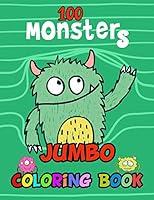 Algopix Similar Product 11 - 100 Monsters Jumbo Coloring Book Big