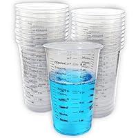Algopix Similar Product 11 - 20 8oz Disposable Graduated Clear