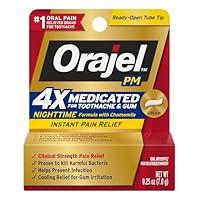 Algopix Similar Product 10 - Orajel Maximum Strength Nighttime