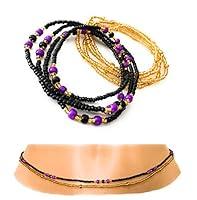Algopix Similar Product 17 - Handmade Waist Beads 2 pcs Belly Bead