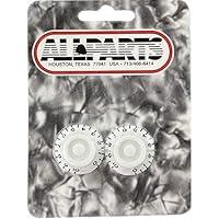 Algopix Similar Product 9 - Allparts PK-0140-025 White Bell Knobs
