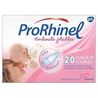 Algopix Similar Product 7 - ProRhinel 20 Embouts Jetables Souples