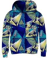 Algopix Similar Product 17 - uideazone Hoodie for Boys Funny Tiedye