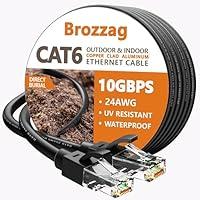 Algopix Similar Product 1 - 75 Feet Ethernet Cable for Cat 5eCat6