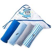 Algopix Similar Product 9 - Spasilk Baby 100 Cotton Hooded Terry