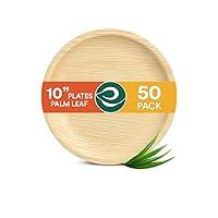 Algopix Similar Product 10 - ECO SOUL Compostable 10 Inch Palm Leaf