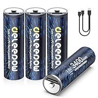 Algopix Similar Product 13 - Deleepow Rechargeable AA Batteries