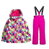 Algopix Similar Product 11 - Girls Snow Jacket Windproof Fleece