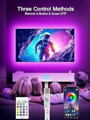Led Strip Lights Tv Led Backlight For Tv Control Sync To Music