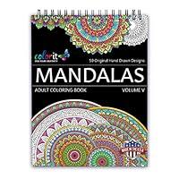 Algopix Similar Product 8 - ColorIt Mandalas to Color Volume V