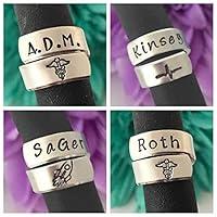 Algopix Similar Product 15 - Stethoscope ID tag  nurse gift 