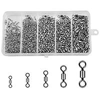 Algopix Similar Product 19 - Fishing Rolling Barrel Swivels 500pcs