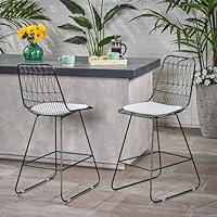 Algopix Similar Product 7 - KVVBPRB Bar Stools Set of 2 Modern