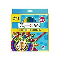 Algopix Similar Product 2 - Paper Mate Dual Ended Colored Pencils