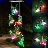 Algopix Similar Product 5 - Topspeeder LED Solar Hummingbird Wind