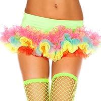 Algopix Similar Product 18 - MUSIC LEGS Womens Pettiskirt Multi