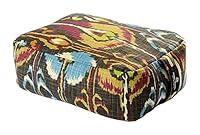 Algopix Similar Product 12 - Hugger Mugger Zen Pillow, Bohemian Ikat