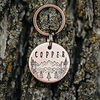 Algopix Similar Product 16 - River Mountain Dog Tag  Handstamped 