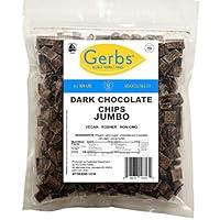Algopix Similar Product 3 - Gerbs Jumbo Dark Chocolate Chips 1 LB