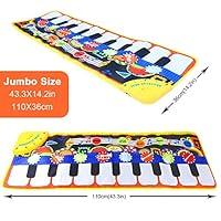 Algopix Similar Product 17 - SuperWiner Musical Piano MatKids Early