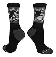Algopix Similar Product 1 - Hockey Player Crew Socks