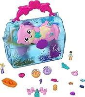 Algopix Similar Product 16 - Polly Pocket Playset Animal Toy with 2