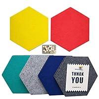 Algopix Similar Product 20 - UniLiGis 6 Colors Hexagon Bulletin
