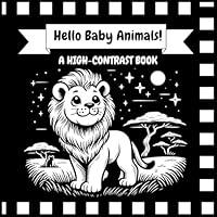 Algopix Similar Product 16 - Hello Baby Animals Black and White