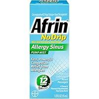 Algopix Similar Product 4 - Afrin No Drip Allergy Sinus Pump Mist