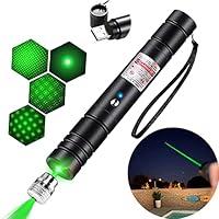 Algopix Similar Product 10 - IVVTRYI Rechargeable Green Flashlight