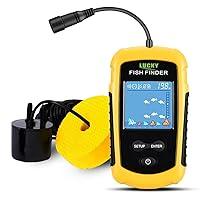 Algopix Similar Product 9 - LUCKY Kayak Portable Fish Depth Finder