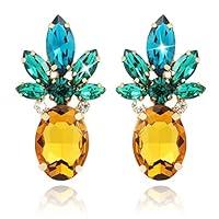 Algopix Similar Product 9 - Pineapple Earrings Jewelry Gifts for