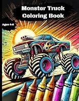 Algopix Similar Product 1 - Monster Truck Coloring Book An