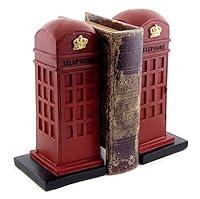 Algopix Similar Product 13 - Bellaa 25730 London Telephone Bookends