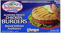 Algopix Similar Product 16 - Bell  Evans Frozen Chicken Burger