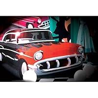 Algopix Similar Product 12 - 50s Fifties Hot Rod Sports Car Standee