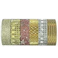 Algopix Similar Product 12 - Allydrew Glitzy Washi Tapes Decorative