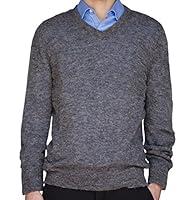 Algopix Similar Product 1 - Qallarix Alpaca Mens Solid VNeck
