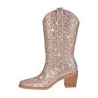 Algopix Similar Product 6 - LISHAN Womens Western Cowboy Cowgirl
