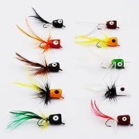 Algopix Similar Product 17 - Flyafish Bass Popper Dry Fly Fishing