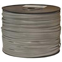 Algopix Similar Product 12 - 1000 feet Bulk Telephone Cord Silver