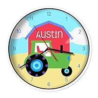 Algopix Similar Product 17 - Olive Kids Personalized Tractor Clock