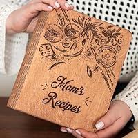 Algopix Similar Product 4 - ENJOY THE WOOD Personalized Recipe Book