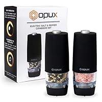 Algopix Similar Product 15 - OPUX Premium Battery Operated Salt and