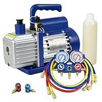Algopix Similar Product 3 - ZENY 35CFM SingleStage Rotary Vane