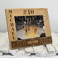 Algopix Similar Product 6 - Personalized Basketball Picture Frame 