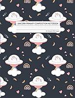 Algopix Similar Product 1 - Unicorn Primary Composition Notebook