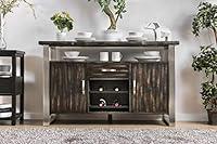 Algopix Similar Product 16 - Benjara Benzara Metal And Wooden Server